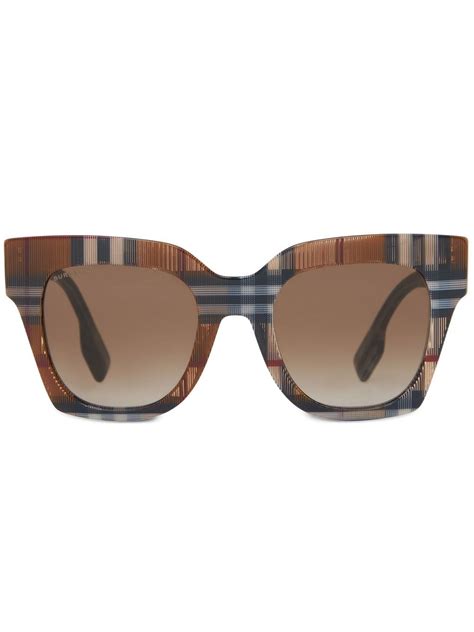 von maur burberry sunglasses|Burberry Large Check Sunglasses at Von Maur.